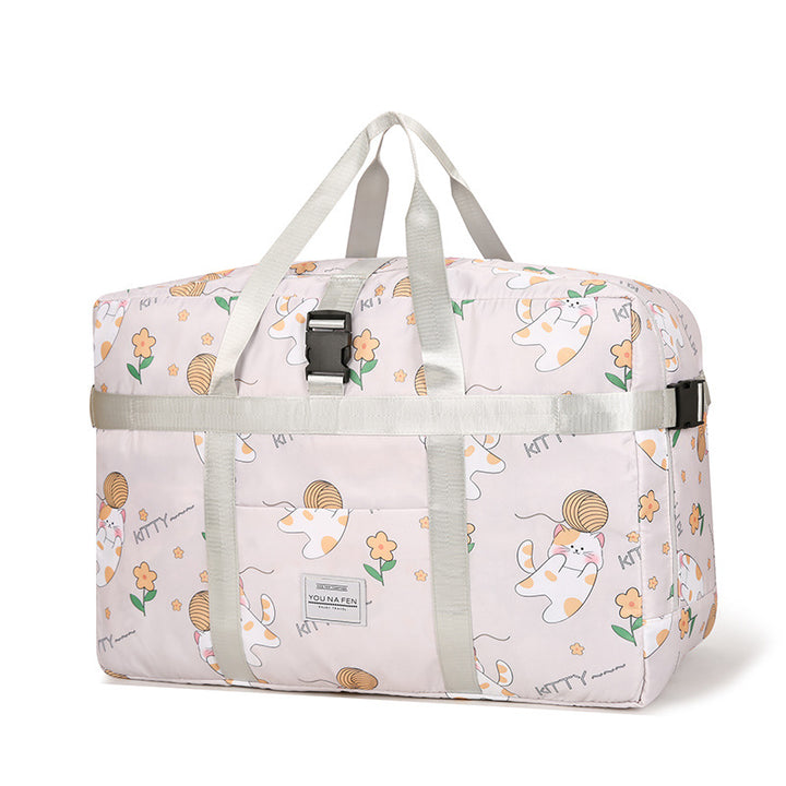 Fun Cartoon-Themed Travel Duffle Bag