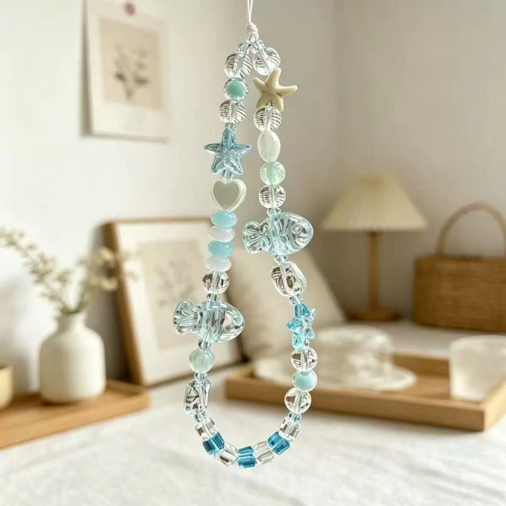 Handmade Beaded Sea-Themed Necklace Stornfield