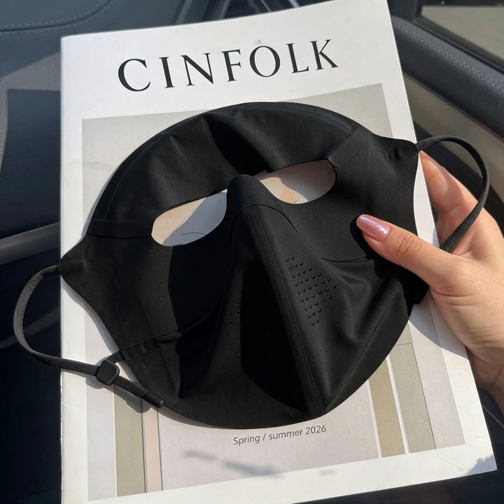 Lightweight Silicone Facial Sculpting Mask with Contoured Chin Lift & Adjustable Ear Straps Stornfield