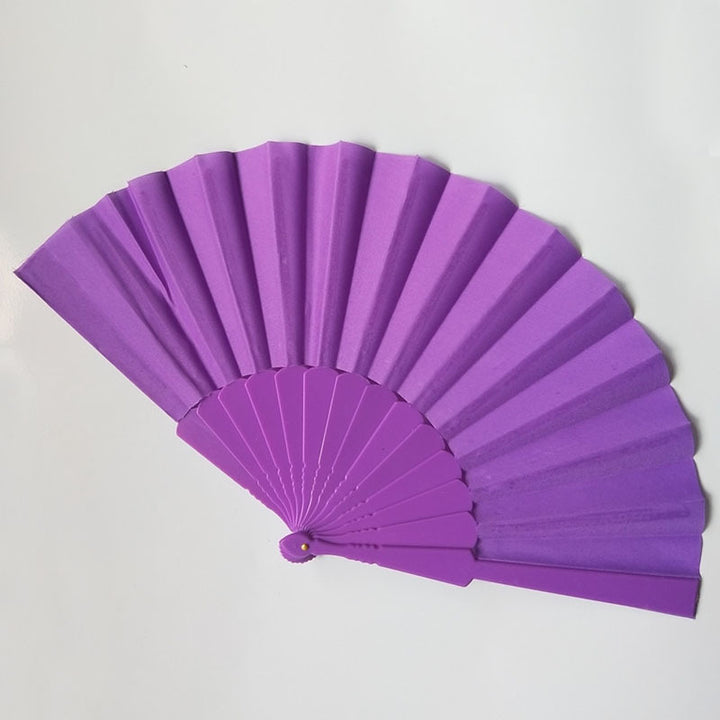 Ladies elegant hand fan made of high-quality paper and natural materials Stornfield