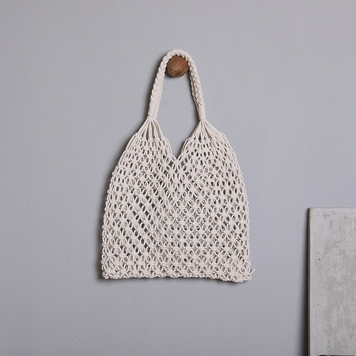 Handcrafted net shopping bag Stornfield