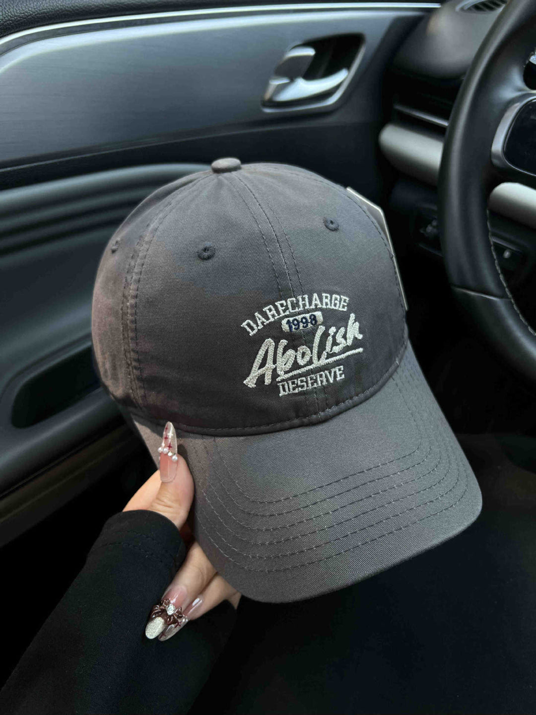 Men's Casual Distressed Graphic Cap Stornfield