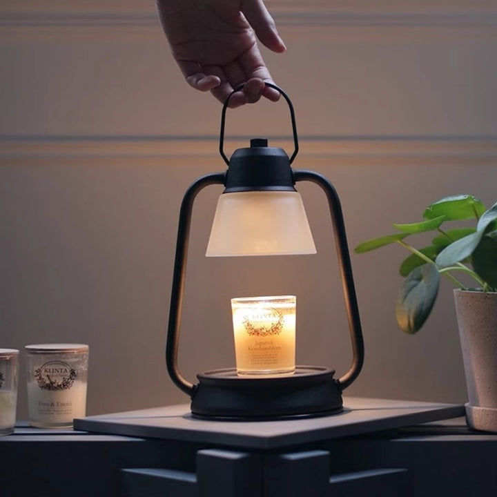 Contemporary Candle Holder Lamp