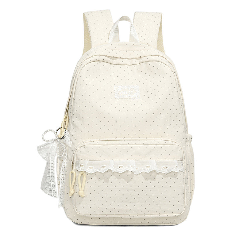 Stylish Polka Dot Backpack Stornfield