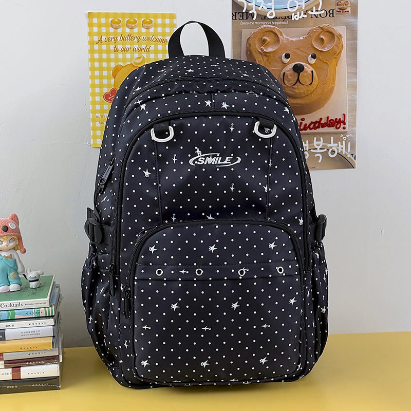 Star-Patterned Casual Backpack Stornfield 1791204705