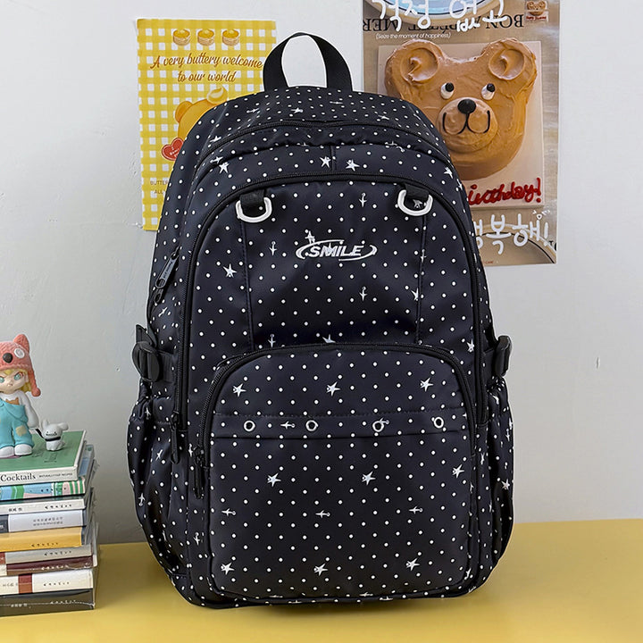 Star-Patterned Casual Backpack Stornfield 1791204705