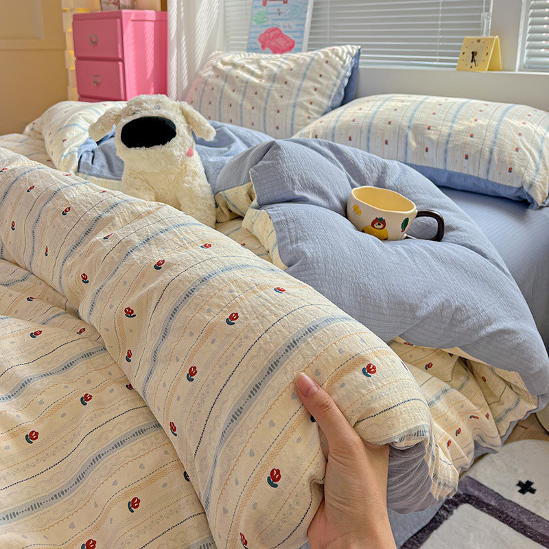 Soft Printed Bedding Set