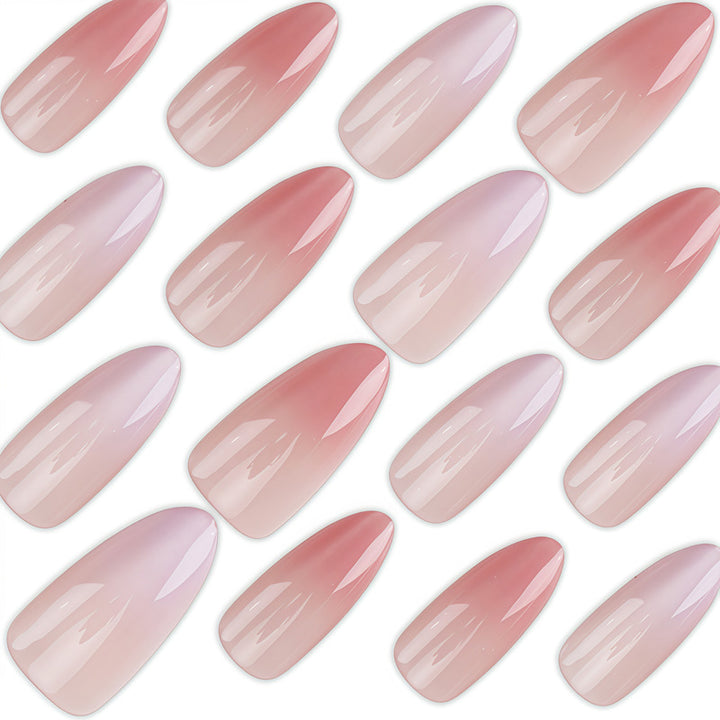 Glossy Stiletto Press-On Nails with Ombre Finish Stornfield