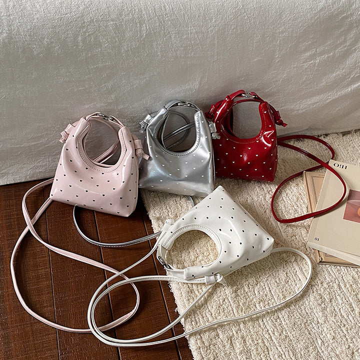WoCute Heart-Patterned Mini Shoulder Bag Stornfield