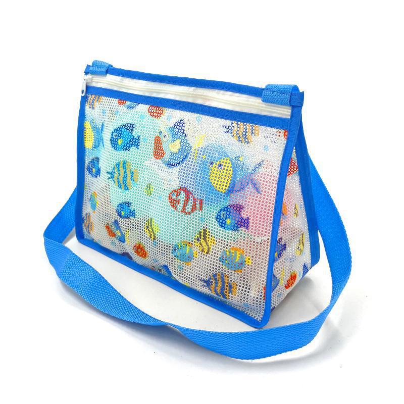 Mesh Beach Bag with Practical Zipper Stornfield