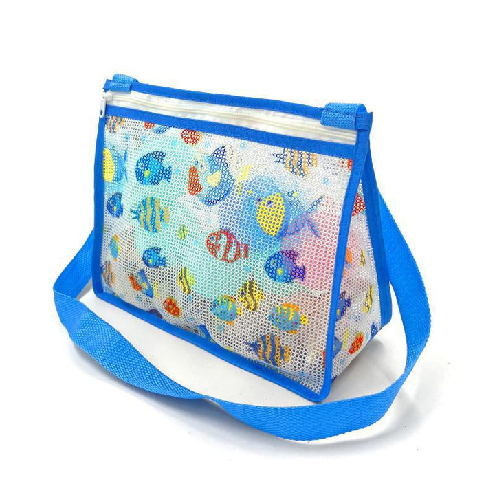 Mesh Beach Bag with Practical Zipper Stornfield
