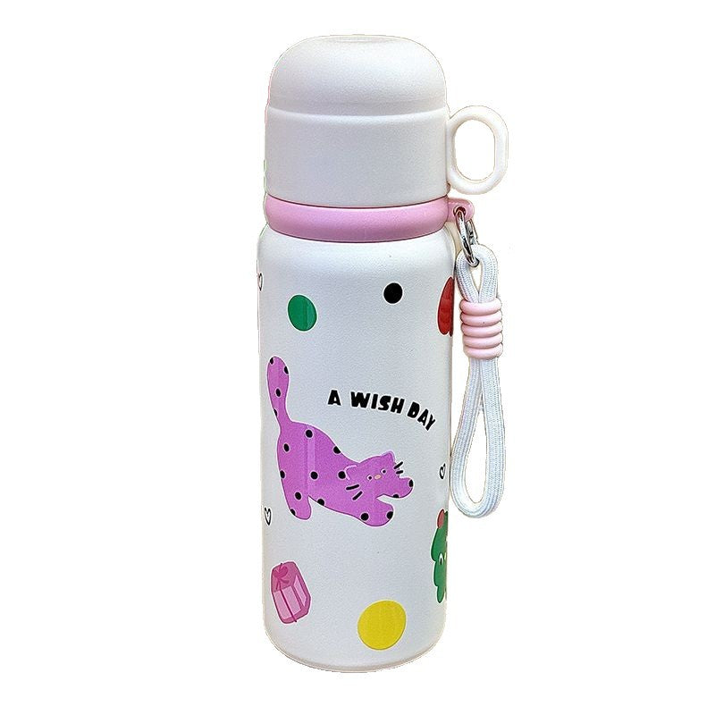 Women's insulated bottle with cheerful polka dot pattern Stornfield