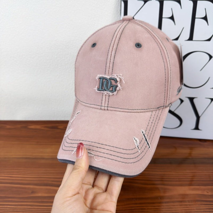 Men's Distressed Cotton Baseball Cap Stornfield 1784270840