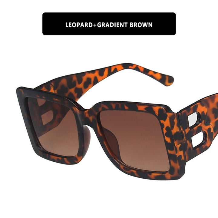 Ladies fashionable sunglasses in trendy leopard design Stornfield