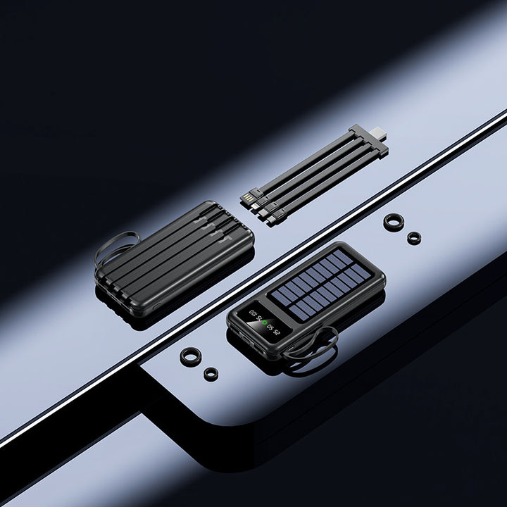 Solar Powerbank with high-performance charging technology and digital charge level indicator Stornfield