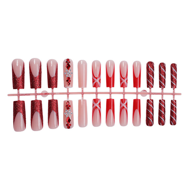 Glamorous Festive Press-On Nail Set Stornfield