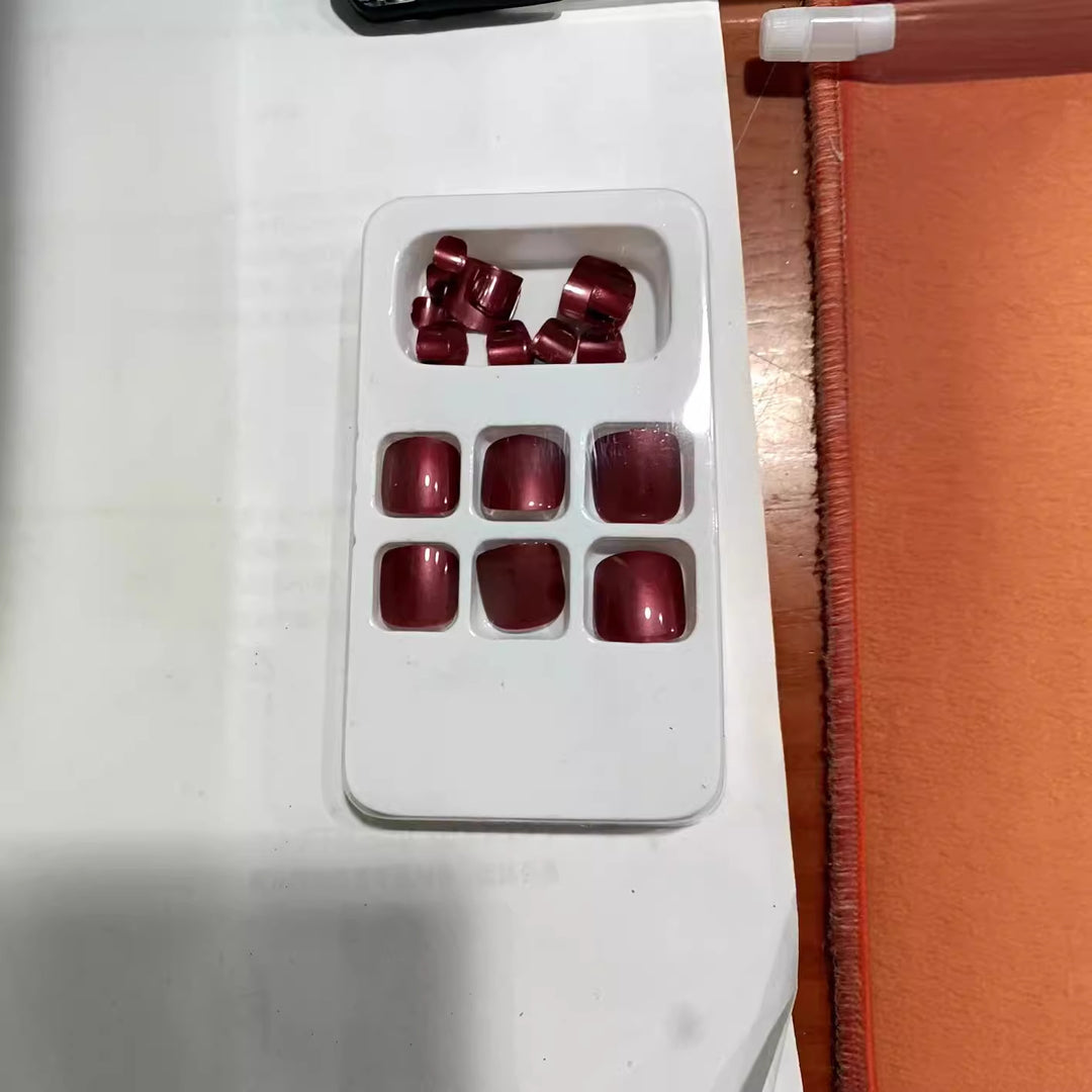 Premium Glossy Press-On Nail Set Stornfield