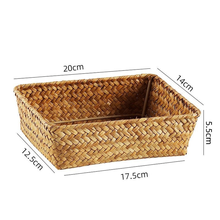 Natural Woven Storage Basket Stornfield