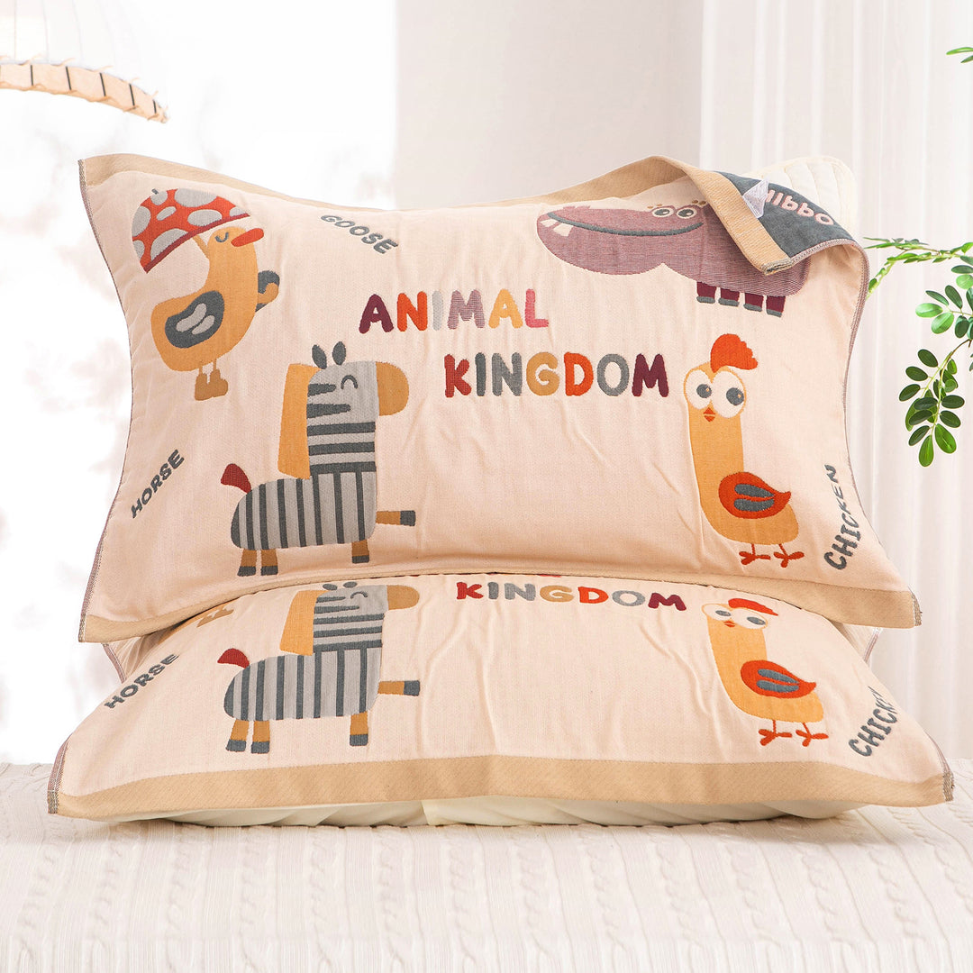 Women's cushion covers with cheerful patchwork design Stornfield