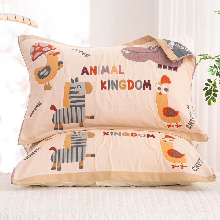 Women's cushion covers with cheerful patchwork design Stornfield