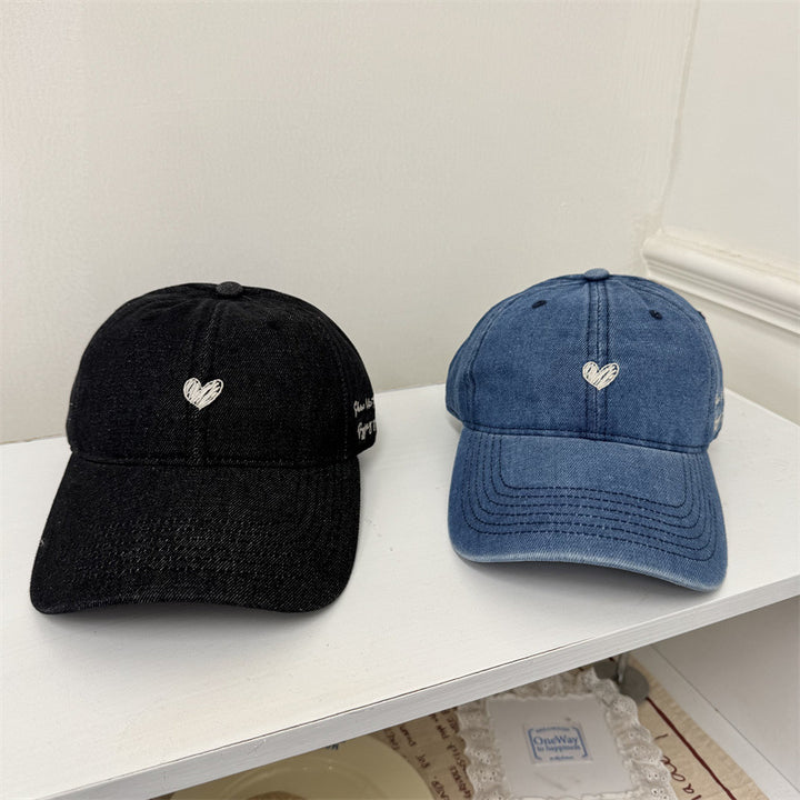 Women's Casual Embroidered Denim Baseball Cap Stornfield