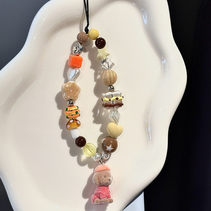 Whimsical Beaded Charm Lanyard Stornfield