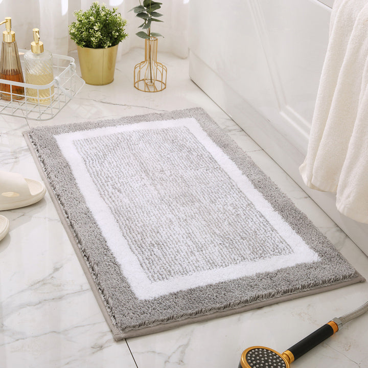 Plush Decorative Shower Mat