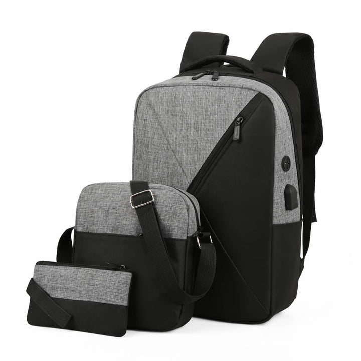 Versatile Three-Piece Travel Backpack Set Stornfield