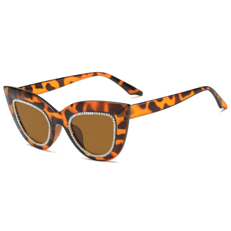Ladies Cat-Eye Sunglasses with Sparkling Accents Stornfield