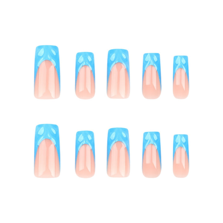 Artistic gel nails with modern design Stornfield