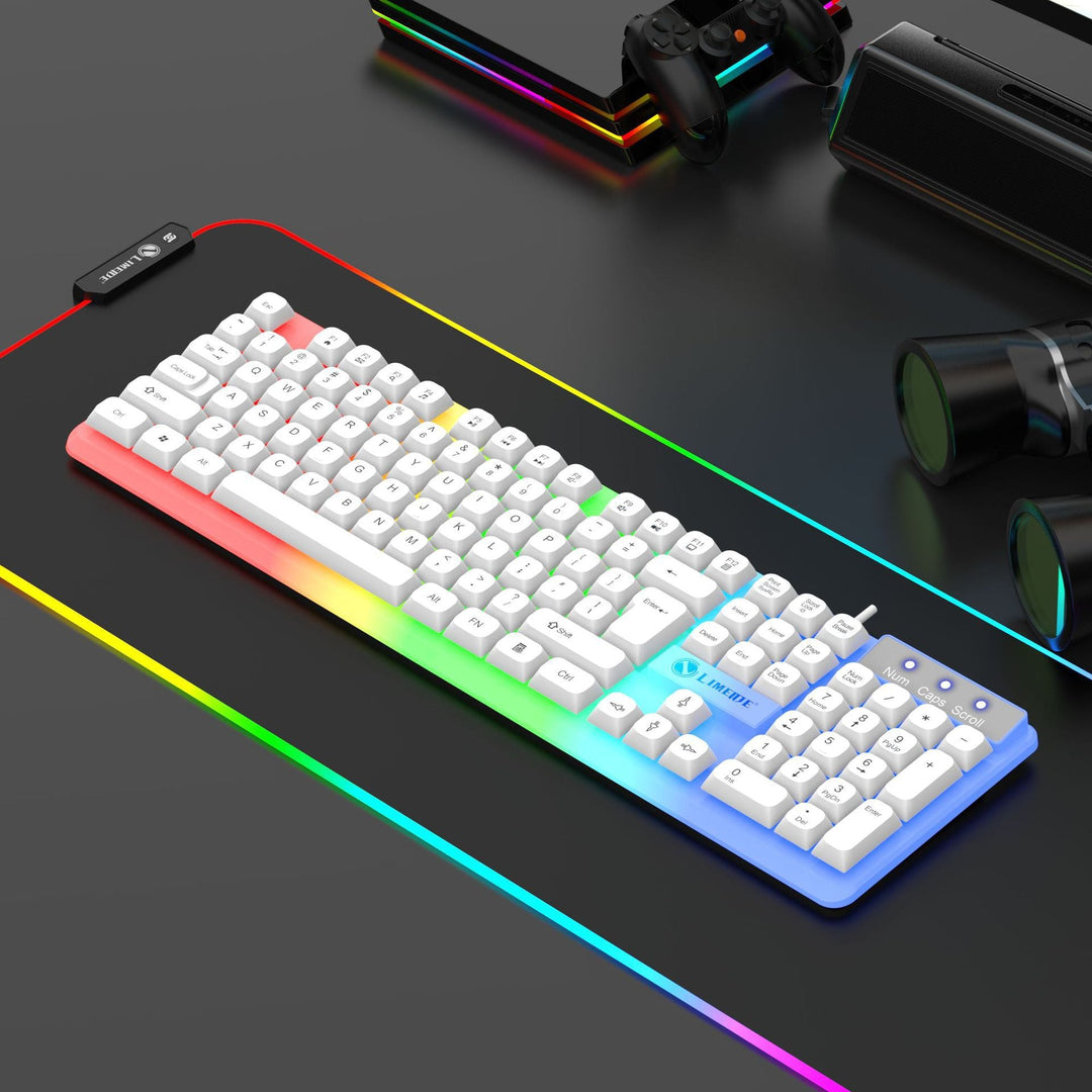 RGB Touch-Sensitive Gaming Keyboard with Precision Mouse Stornfield