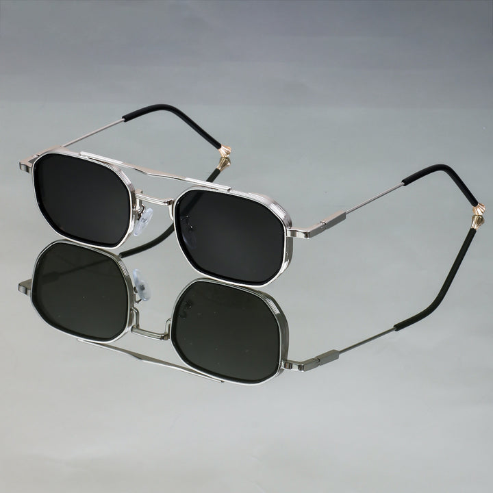Women Designer Sunglasses with Elegant Metallic Frame Stornfield