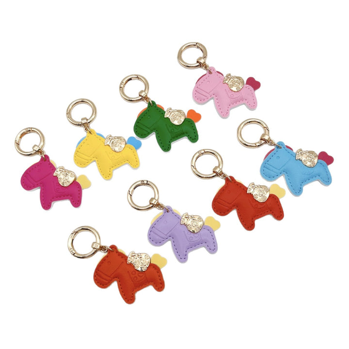 Animal-Shaped Leather Keychain Stornfield