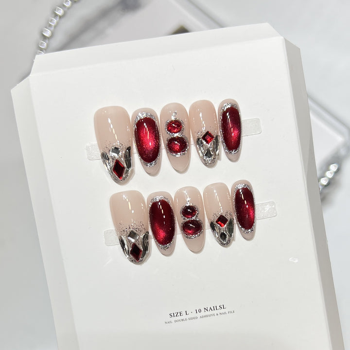 Decorative Glam Nail Set