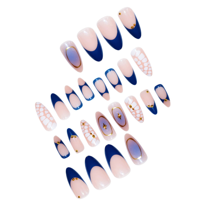 Decorative Stiletto Press-On Nail Art Stornfield