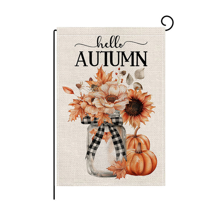 Decorative Double-Sided Garden Flag