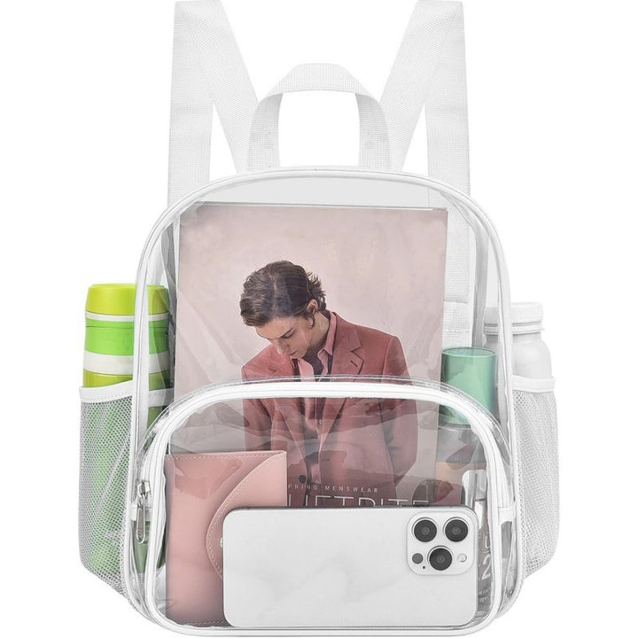 Unisex transparent comfort backpack Stornfield