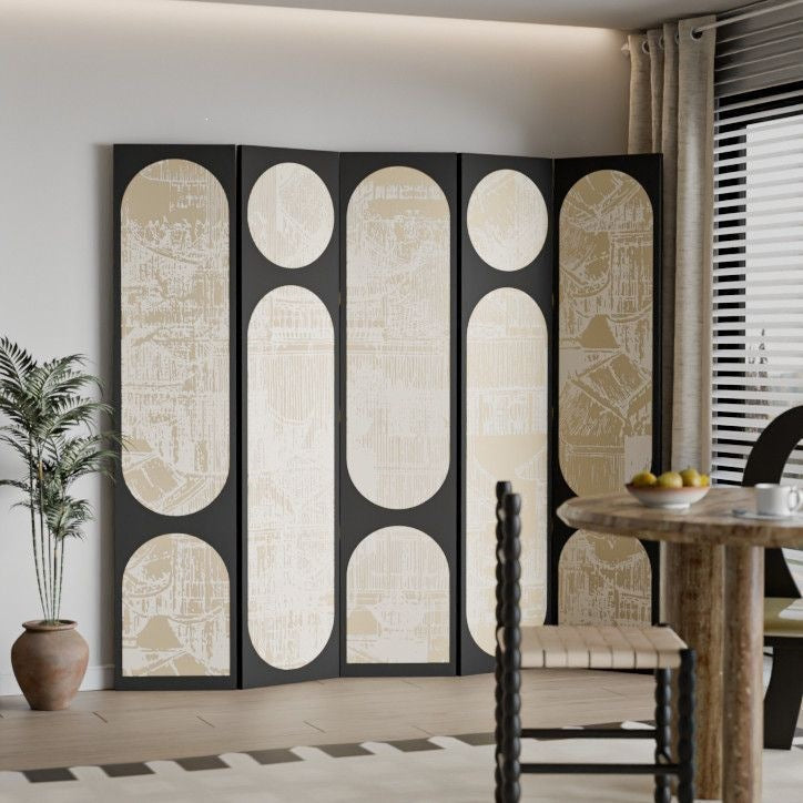 Artistic Floral Room Divider Stornfield