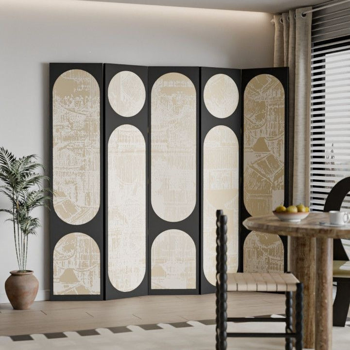 Artistic Floral Room Divider Stornfield