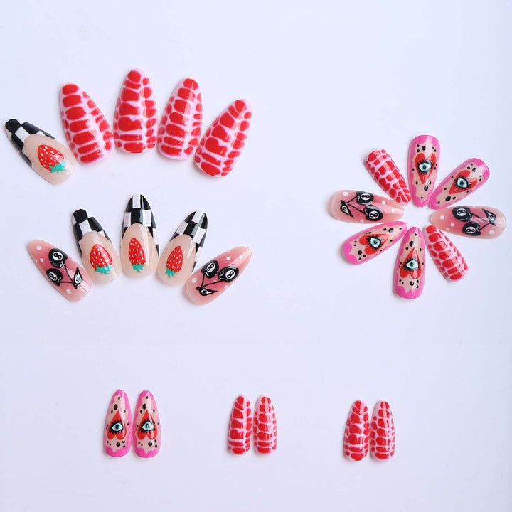 Creative Nail Art with Fruity Motifs and Eye-Catching Designs Stornfield