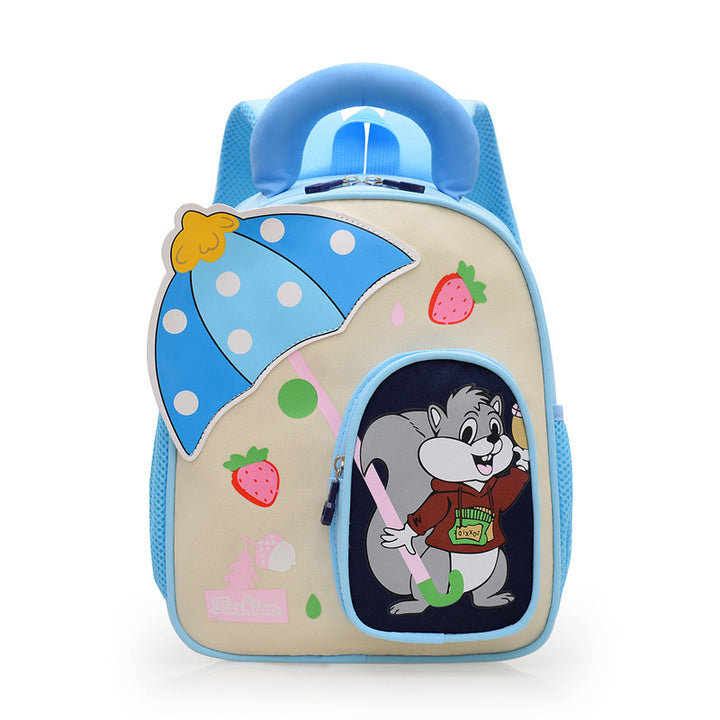 Kids' Playful Cartoon Character Backpack Stornfield