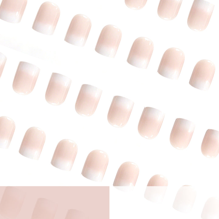 Elegant French Tip Nail Enhancements Stornfield 1789915429