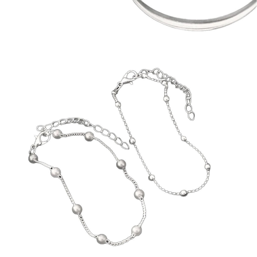 Adjustable Pearl Charm Bracelet Stornfield