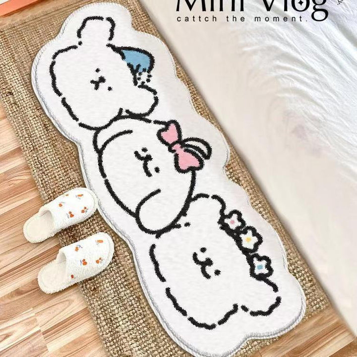 Cute Cartoon Animal Bath Mat