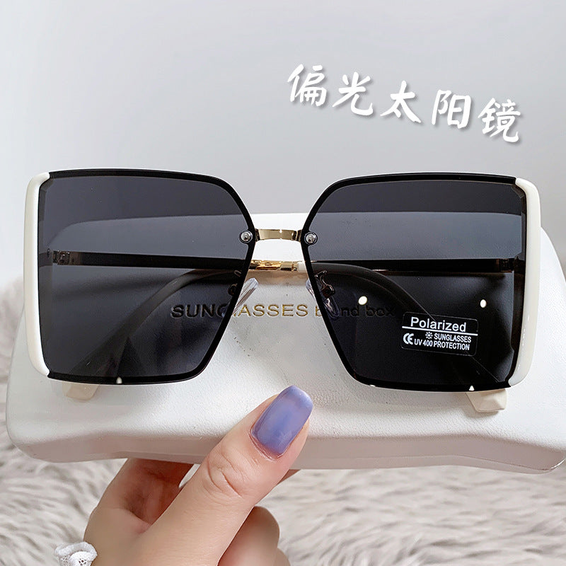 Women's oversized square sunglasses with polarized lenses Stornfield