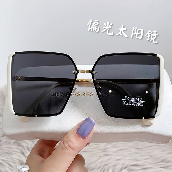 Women's oversized square sunglasses with polarized lenses Stornfield