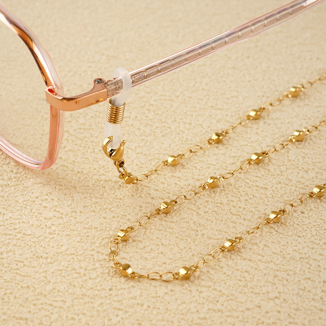 Premium Metallic Eyewear Chain Stornfield