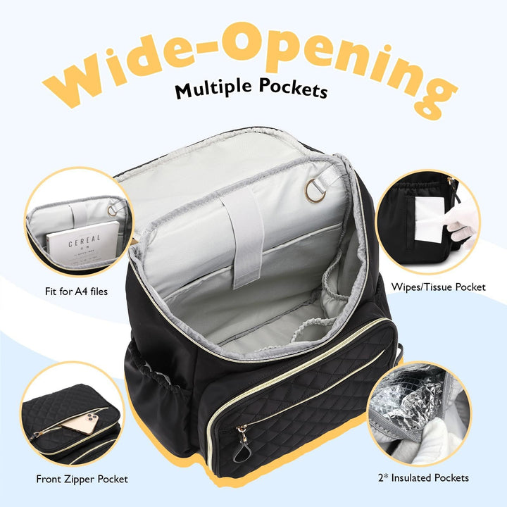 Multifunctional backpack with insulated compartments Stornfield