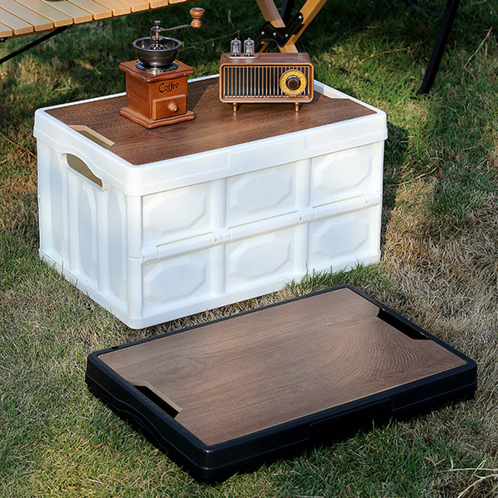 Versatile Outdoor Folding Storage Chest Stornfield