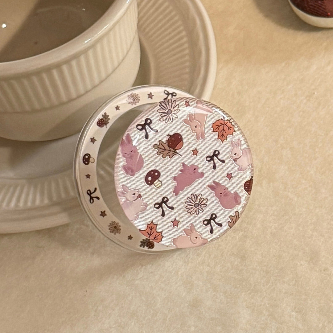decorative cosmetic box with cute rabbit motif Stornfield